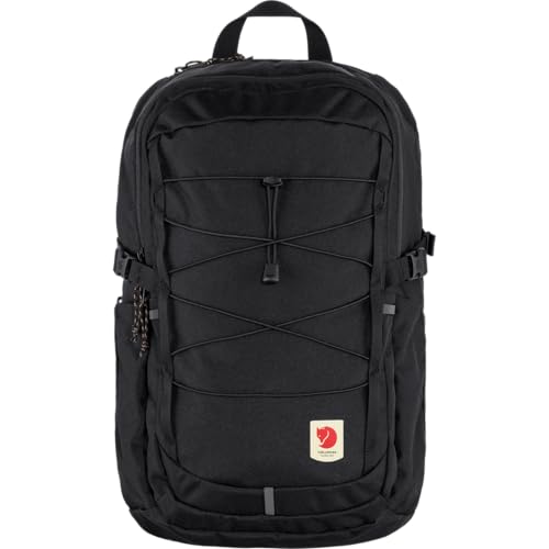 Fjällräven Skule 28 Backpack - Spacious Storage, Padded Back Panel, Breathable Design - Travel, Hiking, Black | Backpacks4Less