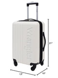 Wrangler Carry-On Luggage Set, Beige