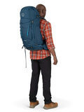 Osprey Kestrel 48L Men's Backpacking Backpack, Bonsai Green, S/M