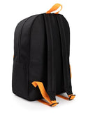 Vanilla Underground Naruto Shippuden Boys Backpack | Black & Orange Rucksack with Adjustable Straps | Uzumaki Hokagi Sports School Bag For Kids