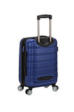 Rockland Melbourne Hardside Expandable Spinner Wheel Luggage, Blue, Carry-On 20-Inch