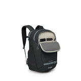 Osprey Proxima 30L Campus Laptop Backpack - Everyday Bag with Tech Storage, Bottle Pockets & Comfortable Carry, Black-Shale Grey