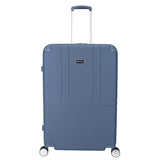 Jessica Simpson Countryside 2-Piece Set (21" & 30") Expandable 8-Wheel Spinner Large Checked Luggage Suitcase, Oceanview