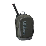 Wilson Tour Tennis Backpack - Dark Green, Holds up to 2 Rackets