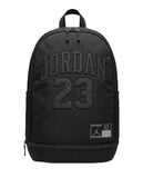 Nike Jordan 23 Jersey Backpack, 27L Capacity, Stylish Everyday Carry (Black/Black)