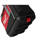 Milwaukee bag tool Milwaukee 48-22-8321 Tool Bag, 9.6 in W, 15 in D, 12.2 in H, 2 -Pocket, Polyester, Black/Red