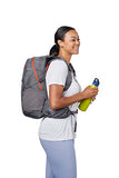 Gregory Maya 25L Women's Day Hiking Backpack, Ventilated Backpanel, Built-In Hydration Attachment for Water Bladder (Reservoir Not Included), One Size Fits All, Sunset Grey