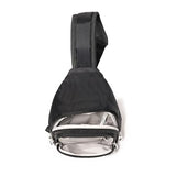 Securtex® Anti-Theft Daytripper Sling - 7x12" Travel Safe Crossbody Bag w/Locking Zippers, Slash-Resistance