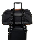 JanSport Smooth Ride Duffle Bag with Luggage Trolley Pass Through, Shoe Compartment, Black