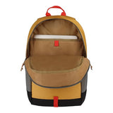 Eddie Bauer University Backpack 22L | Everyday Carry | Work | Travel | Commuter | Padded Laptop Sleeve | Stretch Bottle Pockets | Lightweight | Durable - Field Gold