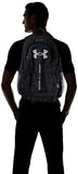 Under Armour Adult Hustle Mesh Backpack , (001) Black / / White , One Size Fits Most