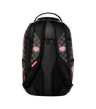 Sprayground Pink Panther Diamond Shark Backpack, 18x6x11.5 Inch, Pink, 100% PVC, Adjustable Straps, Laptop Compartment