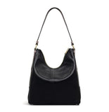 RADLEY London Waterloo Way Medium Zip-Top Leather Shoulder Bag (Black)