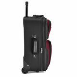 Travel Select Amsterdam Softside Expandable Luggage with Rolling Wheels, Red, 2-Piece Set (15/21)