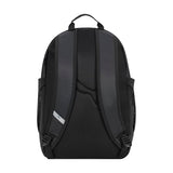 PUMA Fluid Backpack in Performance Airmesh with Laptop Sleeve & Padded Adjustable Straps, Black/Silver, One Size