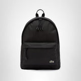 Lacoste Men's Sinpople Monogramme Backpack, Black, One Size