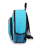 Everest Backpack with Front and Side Pockets, Turquoise