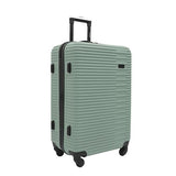 kensie Women's Hillsboro Luggage & Travel Bags Set, Green Granite, 4 Piece Set