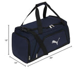 PUMA unisex adult Evercat Accelerator Duffel Bags, Peacoat, One-Size US