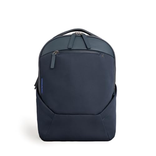 Troubadour Apex 4.0 Compact - 16L Premium Laptop Backpack - Ergonomic & Water Resistant - Designed for Work and Travel - Ink Blue | Backpacks4Less
