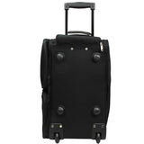 Dejuno 28-inch Rolling Duffle Bag - Charcoal