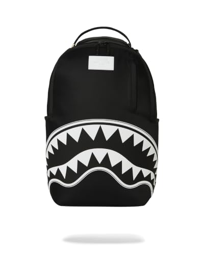 Sprayground SHARK CENTRAL 2 - BLACK WHITE BACKPACK