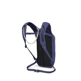 Osprey Berm 8L Biking Backpack with Hydraulics Reservoir - Lightweight Hydration Backpack for Men and Women, Botswana Purple/Dust Print