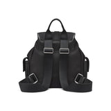 Calvin Klein Elora Organizational Backpack, Black/Silver, One Size