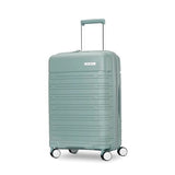 Samsonite Elevation Plus - Carry-On Hardside Luggage - Scratch Resistant Polypropylene Shell, RightHeight™ Adjustable Handle, Integrated AirTag Holder, TSA Lock, WetPak™ Compartment - Cypress Green