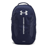 Under Armour Unisex-Adult Hustle 6.0 Backpack, (411) Midnight Navy/Midnight Navy/Metallic Silver, One Size Fits Most