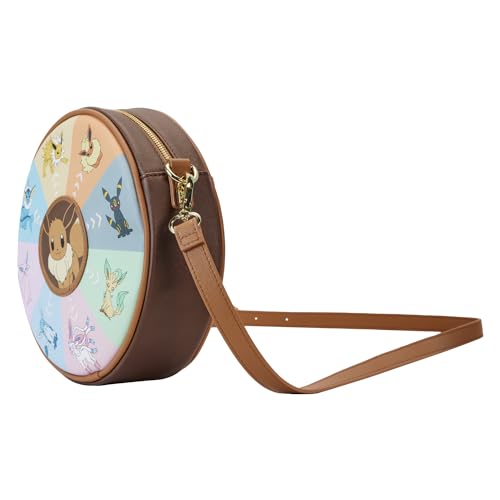 Loungefly Pokémon Eevee Evolutions Crossbody Canteen Purse: Stylish Carryall for Pokémon Enthusiasts!
