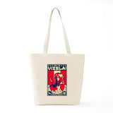 CafePress American Vizsla Obey The V Tote Bag Reusable Natural Beige Canvas Shopping Bag