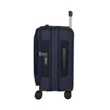 Victorinox Werks Traveler 7.0, Frequent Flyer Carry-On, 8-Wheel Softside Expandable Cabin Case, Navy Blue