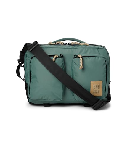 Topo Designs Unisex Global Briefcase, Sea Pine, One Size