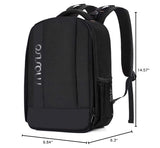 MOSISO Camera Backpack,DSLR/SLR/Mirrorless Photography Backpack Buffer Padded Shockproof Camera Bag with Customized Modular Inserts&Tripod Holder Compatible with Canon,Nikon,Sony etc, Black