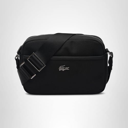 Lacoste Men's Everyday Reporter Bag, Black, One Size