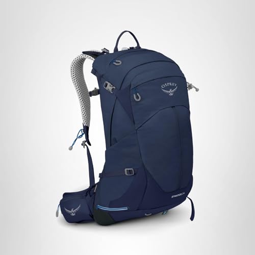 Osprey Stratos 24L Men's Hiking Backpack, Cetacean Blue