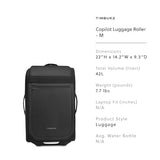 Timbuk2 Copilot Luggage Roller, Black, Medium