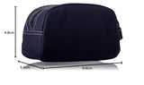 Timberland Men's Toiletry Bag Canvas Travel Kit Organizer, Navy, One Size