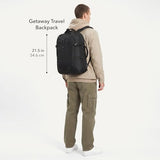 SwissGear Hybrid 45L Travel Backpack, Fits 17 inch Laptop, Men's and Women's, Heather Grey