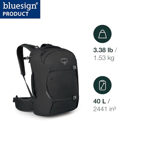 40l travel backpack osprey Farpoint - Black The Osprey Fairview 40L Backpack is an accessory designed especially for women who seek functionality and comfort on their travels Osprey Farpoint 40L VS Salkan
