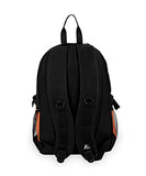 Everest Luggage Backpack with Dual Mesh Pocket, Orange/Gray/Black, Orange/Gray/Black, One Size