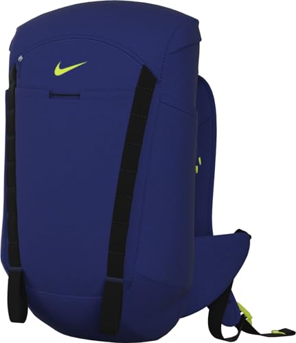 Nike Unisex Hike Backpack, Deep Royal Blue/Black/Atomic Green, DJ9677-455, MISC, Deep Royal Blue/Black/Atomic Green, 27 L, Sports