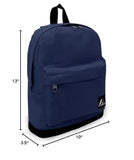 Everest Small Backpack, Navy, One Size