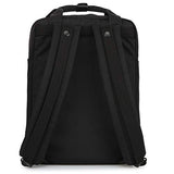Himawari Backpack Laptop Backpack College Backpack School Bag 14.9 inch Travel Backpack for Women and Men,Fits 13-inch Laptop (Noble Black)