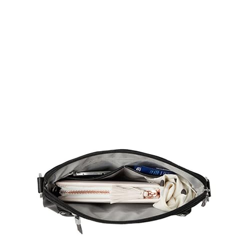 Go Bagg with RFID Wristlet - Lightweight 10.75"x10" Travel Purse Crossbody Bag for Women