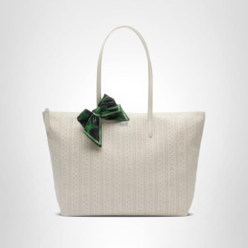 Lacoste Women's Large Shopping Bag, Punch Wording Laponie, One Size