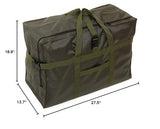 Extra Large Travel Duffel Bag Oversized Carry On Checked Luggage Bag Anti Theft Travel Tote 28'',120L (green)