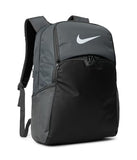 Nike Unisex Brasilia 9.5 Training Backpack (Extra Large, 30L), Iron Grey/Black/White, MISC