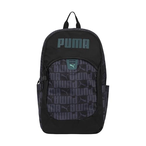 PUMA Rally 300 Backpack, Black/Green, OS | Backpacks4Less